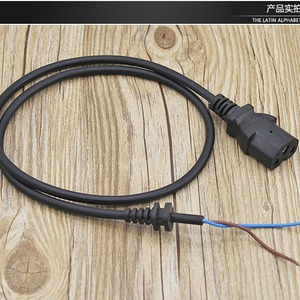 Electric Vehicle Power Cord 80cm 1.5mm Straight Cable For Charger Replacement And Repair Accessories - Product Image 2
