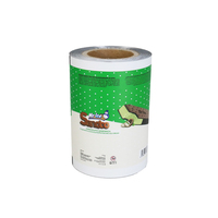 Film d'emballage en rouleau personnalisé pour crème glacée, emballage plastique thermoscellable pour barres chocolatées et bâtonnets glacés