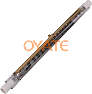 Tubo de Calentamiento Infrarrojo de Fibra de Carbono con Recubrimiento Dorado Parcial OYATE 110V/230V para Procesamiento de Plástico - Product Image 3