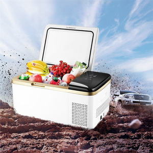 Réfrigérateur portable de voiture 19L à faible bruit et silencieux Compresseur 24V <span class=keywords><strong>Petit</strong></span> congélateur à double usage pour usage domestique Congélateur Réfrigérateur - Product Image 2