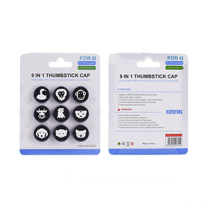 Syy Không Dây Trò Chơi Điều Khiển <span class=keywords><strong>9</strong></span> 1 Mô Hình Động Vật Thay Thế Ngón Tay Cái Phím Điều Khiển Nút Cap Cho Cho Cho Cho Loạt Màu Đen 100% Thử Nghiệm - Product Image 6