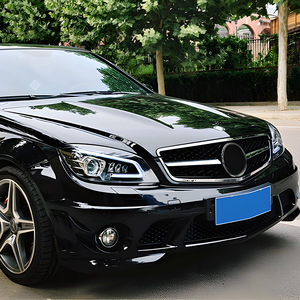 פנסי רכב קדמי עבור benz c200 c260 c300 2007-2010 w204 הרכבה אוטומטי ראש הרכבה שדרוג עיני מלאך עיניים מקרן - Product Image 5