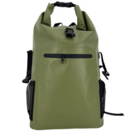 Sac à dos et sac étanches pour kayak - Camping en plein air - PVC super flottant - 2-100L - Bleu/Noir/Vert/Orange