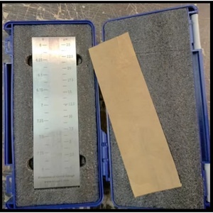 ISO1524 Grind Fineness <b>Gauge</b> for Coating Paint Printing Stainless Steel Grindometer Fineness Plate Fineness <b>Gauge</b> - Product Image 3