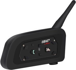 EJEAS V6 PRO Headset Bluetooth untuk helm motor, interkom Toggle 6 pengendara - Product Image 1