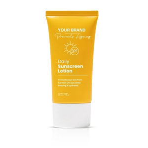 Lotion corporelle SPF 50 en gros avec formule crème, plusieurs teintes, marque personnalisée, lotion corporelle SPF 50 à vendre par les exportateurs - Product Image 1