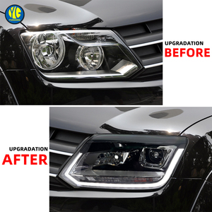 Yu Guang Cho Volkswagen Amarok Phụ Kiện Phía Trước Đầu Ánh Sáng 2011 2012 2015 Năm Đèn Pha Nâng Cấp Fecelift Cao Cấp LED Đèn Pha - Product Image 3