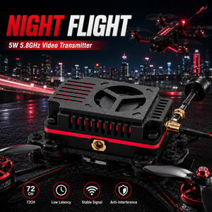 Transmission <span class=keywords><strong>d</strong></span>'images VTX ultra longue portée 5W haute puissance 5000mW pour drone professionnel, <span class=keywords><strong>vol</strong></span> longue distance - Product Image 4