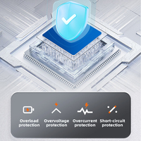 Riel de guía Gigabit 2 en 1, Protector contra sobretensiones, protección contra rayos, Monitor de plástico, pararrayos de red, accesorios de vigilancia AP