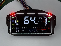 Penjualan langsung dari pabrik dashboard balap digital speedometer Ducati Monster dengan layar LED berwarna-warni