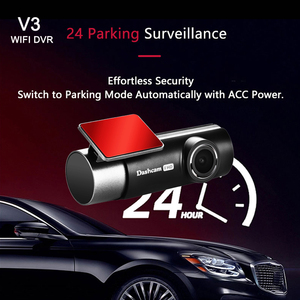 Caméra embarquée Source Factory FHD 1080P Super Vision Nocturne Moniteur de stationnement 24H Caméras DVR de <span class=keywords><strong>voiture</strong></span> <span class=keywords><strong>360</strong></span> °   Caméra rotative Blackbox avec contrôle par application - Product Image 4
