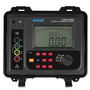 Medidor de Resistividad del Suelo ETCR3100C con Batería de Litio Recargable de Gran Capacidad para Uso en Obras de Construcción al Aire Libre - Product Image 2