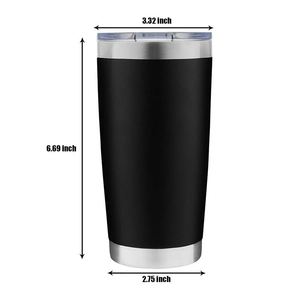 Vaso Térmico Personalizado de Acero Inoxidable de Doble Pared y 20 oz, Antiderrames, con Tapa y Pajita, Regalos Empresariales Ecológicos - Product Image 4