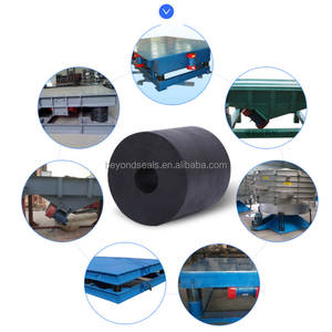 Muelle amortiguador de goma personalizado para industria pesada, muelle de goma - Product Image 3