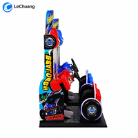 Nouvelle machine d'arcade de course pour enfants, simulateur de conduite interactif, équipement de jeu de voiture d'intérieur en métal à monnayeur, divertissement familial