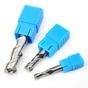 Endmill Frees Ongecoat Hrc45 3f 2 Fluit Cnc Snijgereedschap Vlakke Fraise Aluminium Carbide Einde Molen - Product Image 6