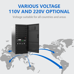 3 pha 10-60kva cấp công nghiệp trực tuyến tăng gấp đôi chuyển đổi để bảo vệ nguồn điện trong các trung tâm dữ liệu và sản xuất - Product Image 2