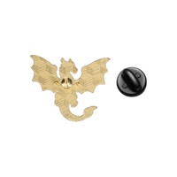 Ensemble de broches en émail souple créatures mythiques, dragon ailé multicolore, badge en métal émaillé pour veste, sac, chapeau