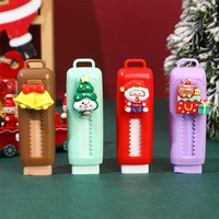 Gommes rétractables de Noël en gros, mignonnes, à faible résidu, pour étudiants, cadeaux de Noël