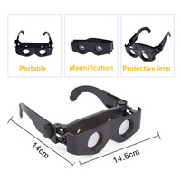 Binoculares manos libres, gafas ajustables, telescopio para pesca, avistamiento de aves, teatro, Opera, deportes, TV, ver senderismo