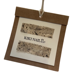 Emballage en carton de luxe haut de gamme pour l'affichage de bijoux au détail Logo personnalisé estampage à chaud sur cartes à ongles portables pour cravates - Product Image 2