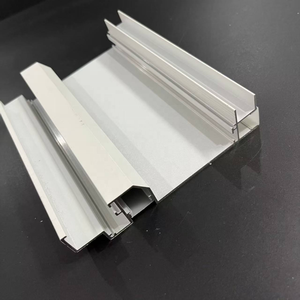 SDWK806 <span class=keywords><strong>Corniche</strong></span> Moulage Led Coving pour Plafonds Décor Voile Profil En Aluminium avec Double Canal Lumineux Éclairage <span class=keywords><strong>Indirect</strong></span> - Product Image 4