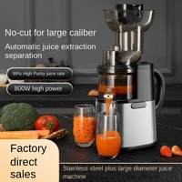 Anybear-Presse-agrumes de mastication lente à froid de 500W, matériaux ABS sans BPA, tarière robuste, facile à nettoyer, grande goulotte d'alimentation de 5 pouces pour