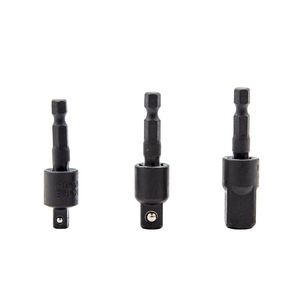 360 Degree Rotating Square Drive Hex Shank Socket Adapter 1/4 In Ball Joint For Electric Drill Automotive Repair - Product Image 5