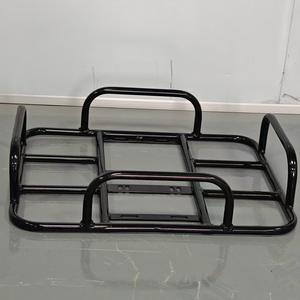 Portaequipajes Trasero <span class=keywords><strong>para</strong></span> <span class=keywords><strong>Bicicleta</strong></span>, <span class=keywords><strong>Parrilla</strong></span> <span class=keywords><strong>para</strong></span> Entrega de Comida, Carga Máxima de 80 kg, Tubo de Acero al Carbono sin Costuras, Universal <span class=keywords><strong>para</strong></span> Motocicleta y <span class=keywords><strong>Bicicleta</strong></span> Eléctrica - Product Image 3