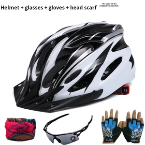 Casco de Bicicleta Ajustable Integrado EPS+PC para Adultos, para Bicicletas de Montaña y Carretera, Unisex, Protección de Seguridad para Deportes al Aire Libre - Product Image 2