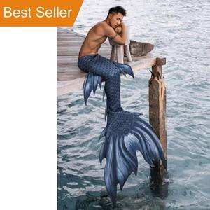 Prodotti di Tendenza: Coda di Sirena Impermeabile in Silicone per Adulti e Bambini, Taglie Forti, con Stampa e Monopinna ad Asciugatura Rapida - Product Image 3