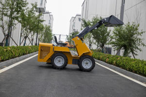 Gratis pengiriman kompak Skid Steer penggali pertanian pemuat multifungsi Mini warna dapat disesuaikan - Product Image 2