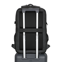 Sac à dos léger pour ordinateur portable, sac à dos de bureau noir, sacs à dos pour ordinateur portable imperméables, logo personnalisé, antivol, sacs d'école pas chers