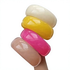 Premium Handmade Resin <b>Bangles</b>, Stylish Designer <b>Bangle</b> <b>Bracelets</b> for Women, Modern Fashion Jewelry for Everyday and Traditional - Product Image 2