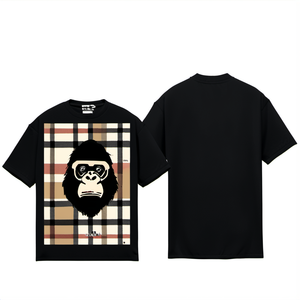 Camiseta de moda para hombre con estampado de letras, diseño de gorila, versión de alta calidad, lista para envío, gran oferta - Product Image 4