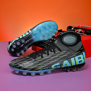 Zapatos de Fútbol Premium FG con Placa de Fibra de Carbono, Resistentes a la Abrasión, para Césped Natural, Juveniles, para Interiores, Fabricante de Zapatos de Fútbol al por Mayor - Product Image 2