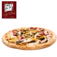 Pizza glacée italienne naturelle, 369g, légumes rôtir rond fabriqué en italie