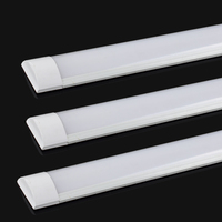 Beijamip20 — tube lumineux led en plastique, 600mm 1200mm 18W 36W, accessoire de purification commerciale, lustre linéaire, longue durée de vie