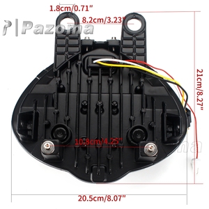 Di Alluminio del motociclo LED Gruppo ottico Anteriore DRL Della Lampada per <span class=keywords><strong>Vulcan</strong></span> 650S EN650 2015 - <span class=keywords><strong>2021</strong></span> - Product Image 3