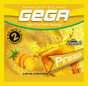 Bebida Instantánea en Polvo con Vitamina C, Limonada de Frutas, Naranja, Piña, Fresa, Mango - Product Image 4