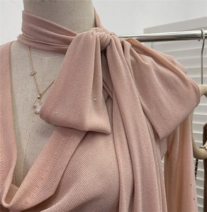 Maglietta Sexy con <span class=keywords><strong>Glitter</strong></span> a vita stretta e trasparente Top Pullover Slim Basic a maniche lunghe in <span class=keywords><strong>maglia</strong></span> con scollo a V Top Top da <span class=keywords><strong>donna</strong></span> - Product Image 5