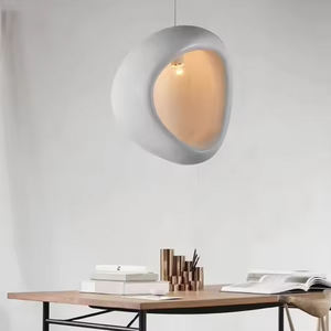 Lampada a sospensione moderna Wabi Sabi Led lampadari da soffitto di design per interni da cucina da pranzo lampade a sospensione per soggiorno - Product Image 4