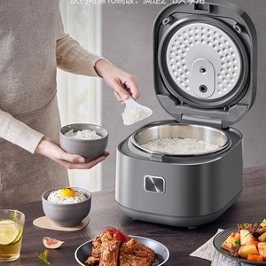 หม้อหุงข้าวซูปอร์ 3-4-5 คน หม้อในสแตนเลส หม้อหุงข้าวอัจฉริยะ รูปทรงกลม - Product Image 2
