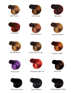 For Time-Saving Convenient Mild Fast Color Shampoo 500ml Cream <strong>Temporary</strong> <strong>Hair</strong> <strong>Dye</strong> for Curly <strong>Hair</strong> OEM Easy Wash 30 Colors - Product Image 6