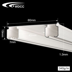 Riel Doble de Aluminio para Cortinas, Silencioso, con Accesorios Duraderos para Cortinas - Product Image 4