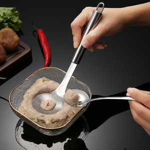Cuchara para Albóndigas de Acero Inoxidable, Ecológica, Apta para Lavavajillas, para Carne de Res, Pescado, Máquina para Hacer <span class=keywords><strong>Croquetas</strong></span>, Procesador de Alimentos, Utensilio de Cocina - Product Image 5
