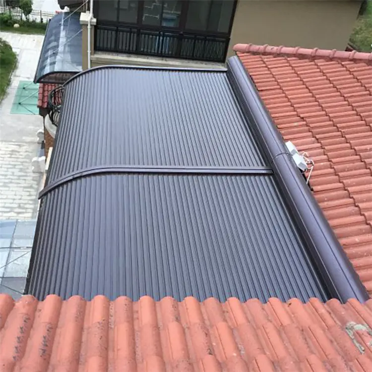 Baldacchino di alluminio durevole del parasole del tetto esterno di alluminio del baldacchino bioclimatico del giardino