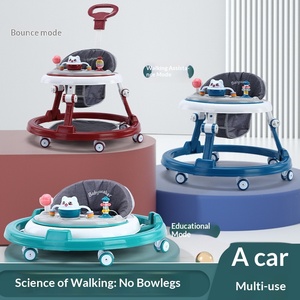 <span class=keywords><strong>Primi</strong></span> <span class=keywords><strong>Passi</strong></span> per Bambini e Bambine, Girello Multifunzionale in Plastica Anti-O-Shape, Anti-Rollover, per Imparare a Camminare - Product Image 5