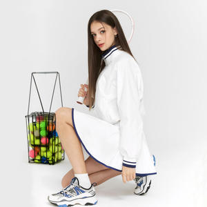 2-delige Set Tennissportkleding Casual Jasje En Rok Tennis Sportkleding Set Vrouwen Sport Outfit Groothandel - Product Image 2