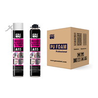 Adhésif en mousse de polyuréthane monocomposant GNS en spray pour l'installation de portes en bois, la construction et les applications générales de menuiserie